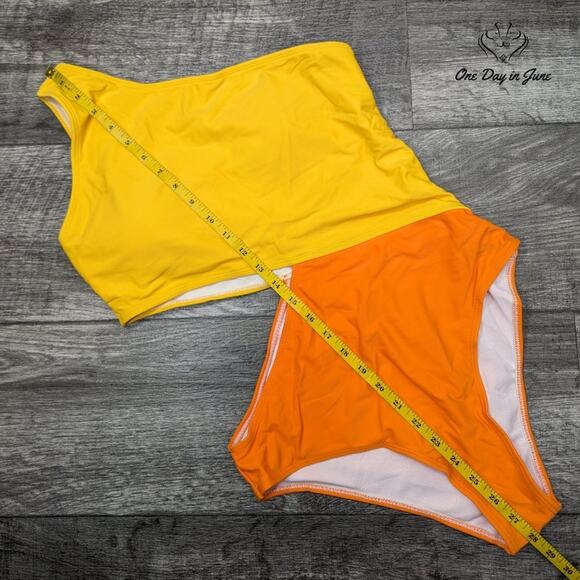 SweatyRocks One Shoulder One Piece Swimsuit Size XL - Picture 5 of 6